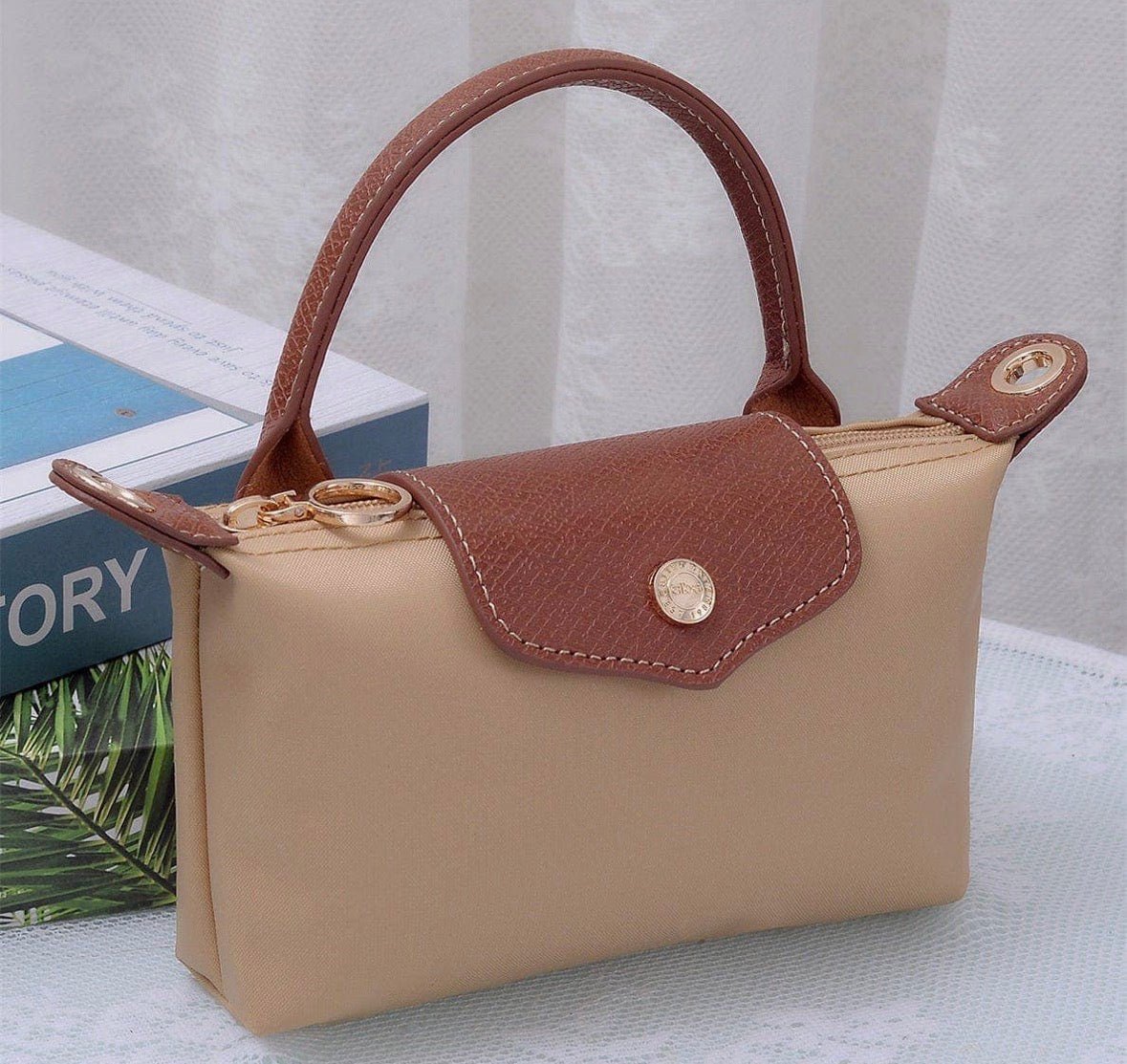 Top Handle Mini Tote Crossbody bag - Flea Boutiques