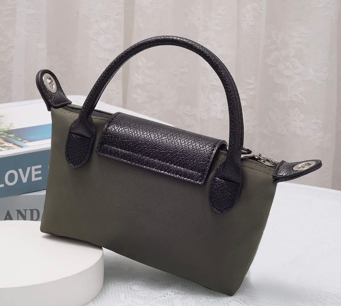 Top Handle Mini Tote Crossbody bag - Flea Boutiques