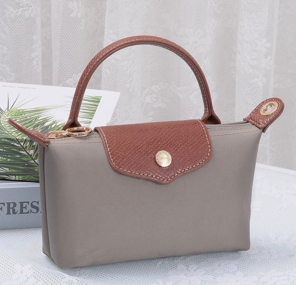 Top Handle Mini Tote Crossbody bag - Flea Boutiques