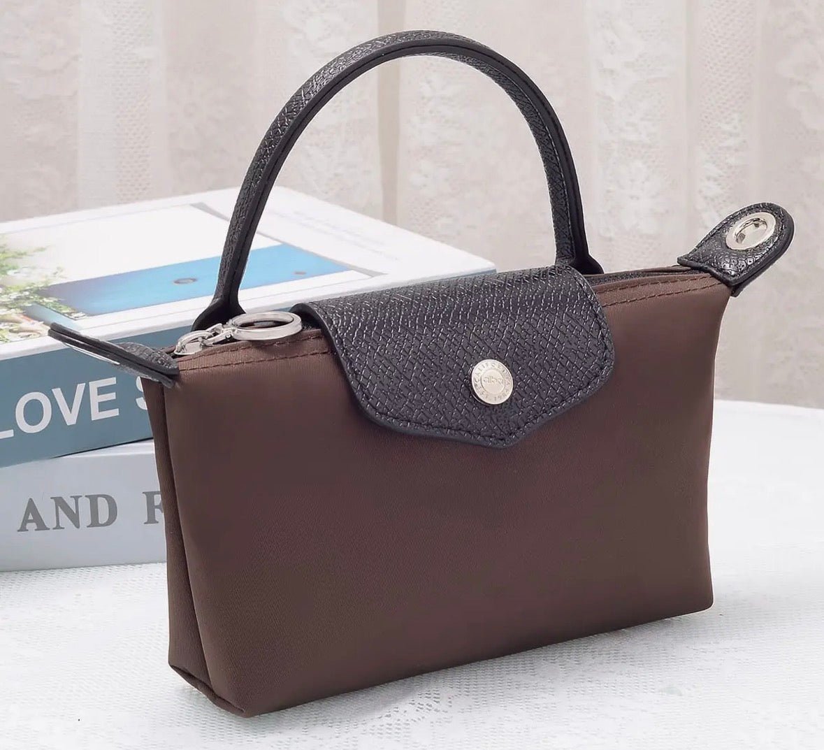 Top Handle Mini Tote Crossbody bag - Flea Boutiques