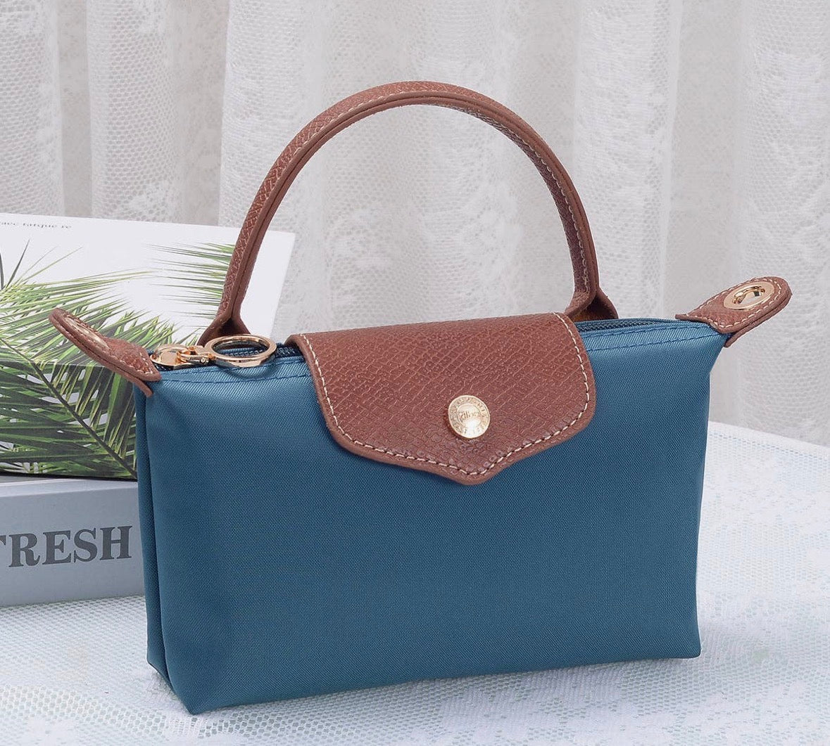 Top Handle Mini Tote Crossbody bag - Flea Boutiques