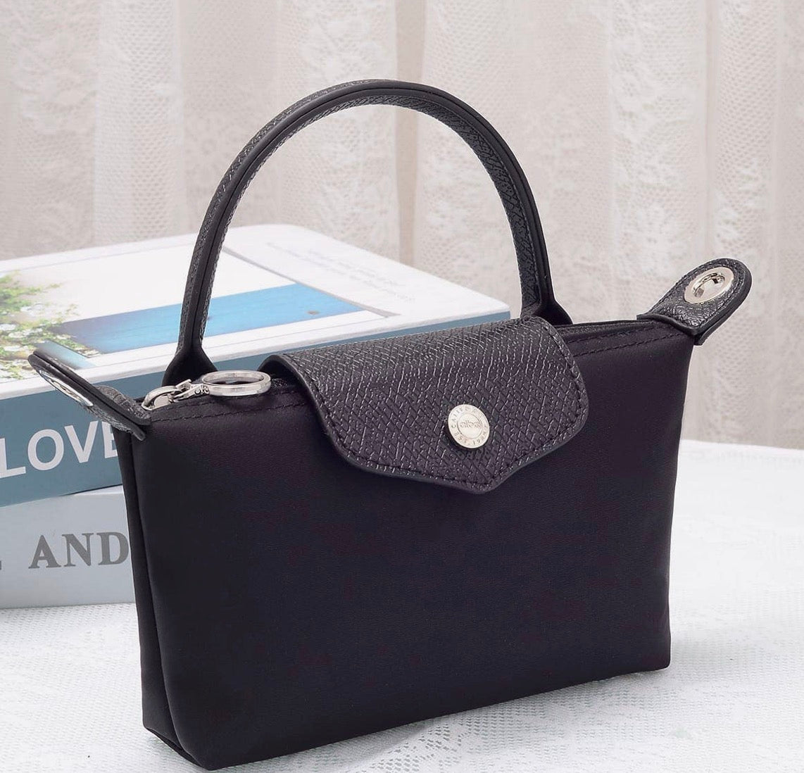 Top Handle Mini Tote Crossbody bag - Flea Boutiques