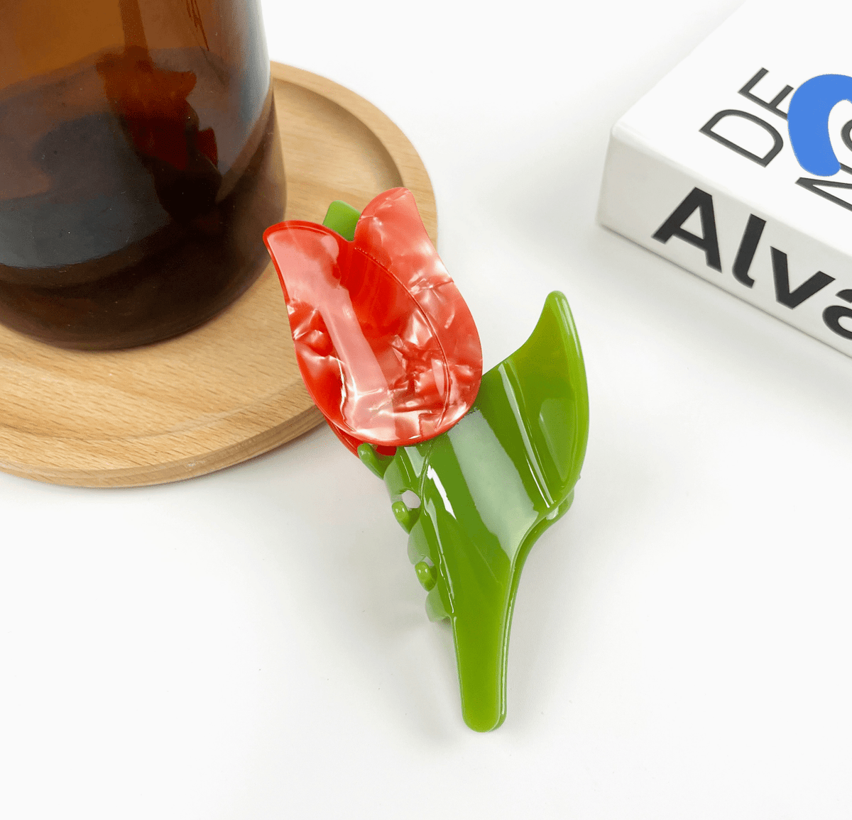 Tulip Flower Claw Clip - Flea Boutiques