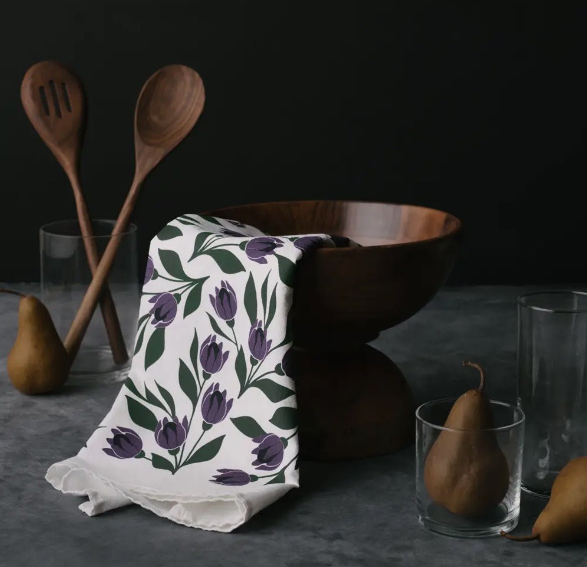 Tulips Tea Towel - Flea Boutiques