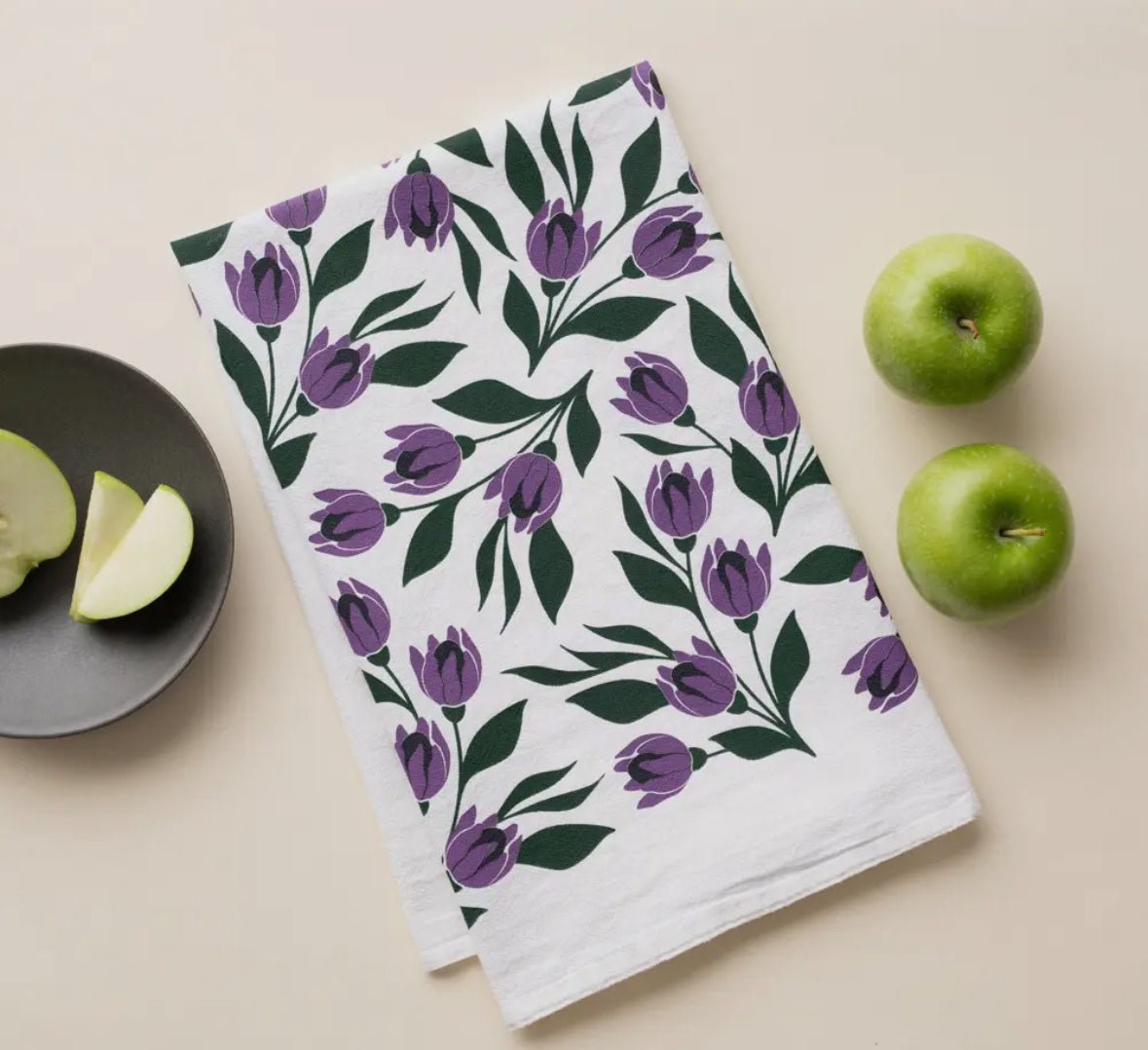 Tulips Tea Towel - Flea Boutiques