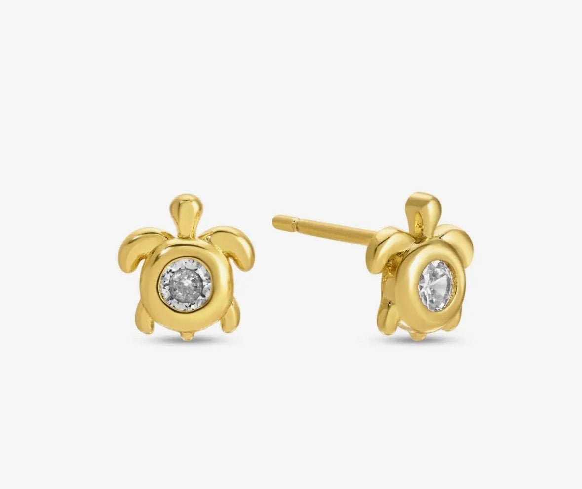 Turtle Studs - Flea Boutiques