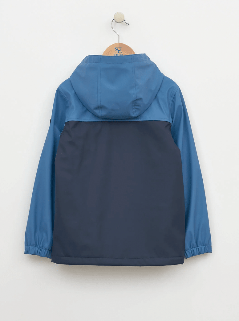 Two-Tone PU Raincoat - Flea Boutiques