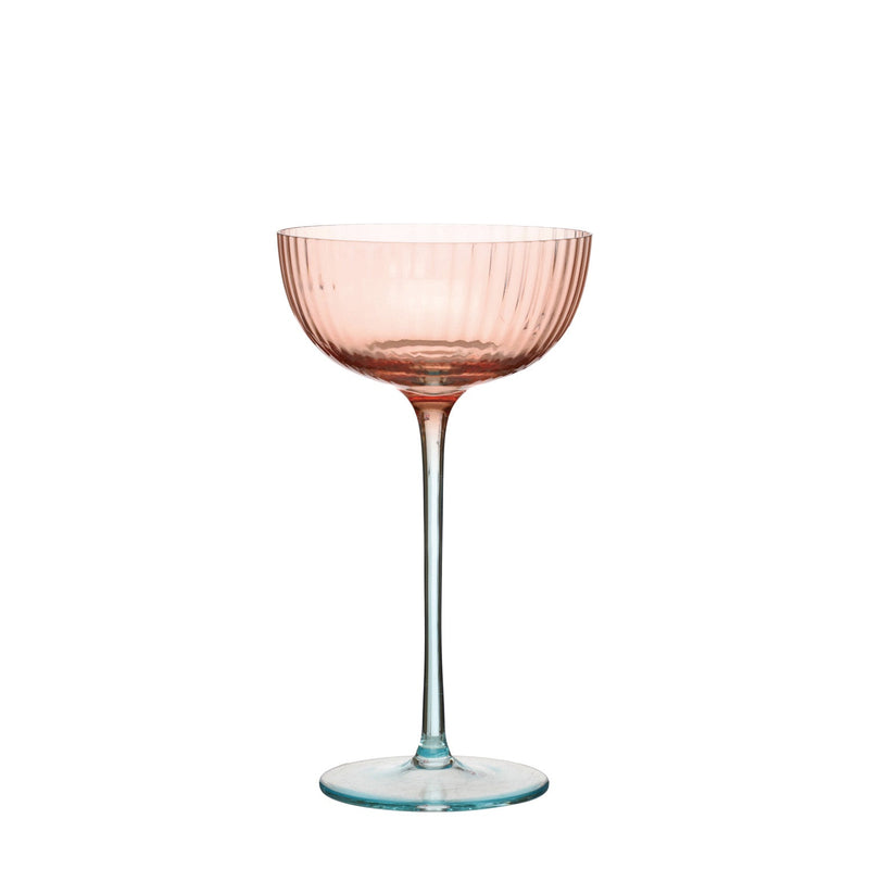 Two - Toned Stemmed Glass - Flea Boutiques