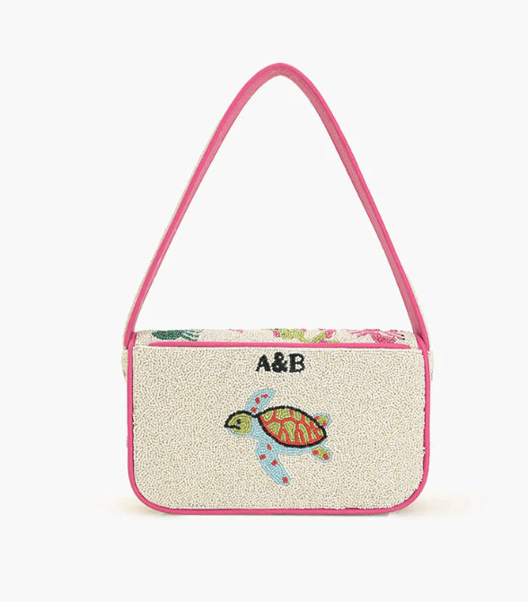 Underwater Tales Beaded Shoulder Bag - Flea Boutiques