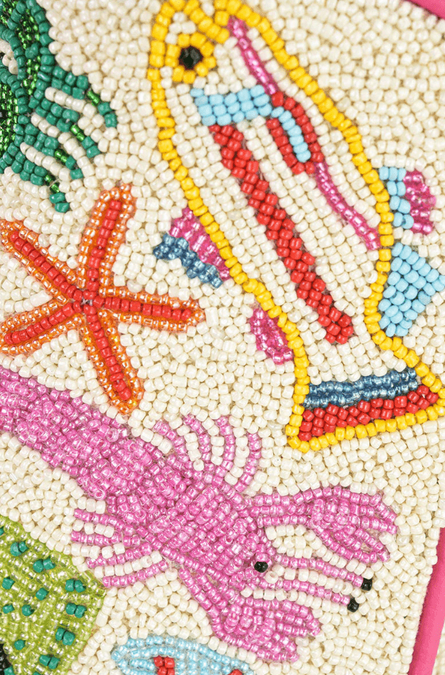 Underwater Tales Beaded Shoulder Bag - Flea Boutiques