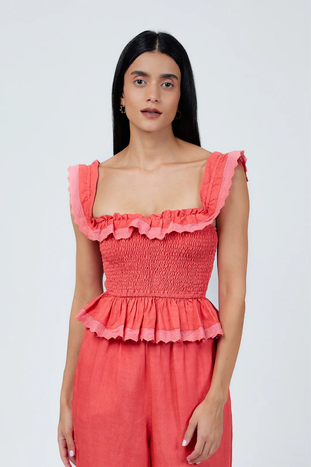 Cleo Smocked Blouse