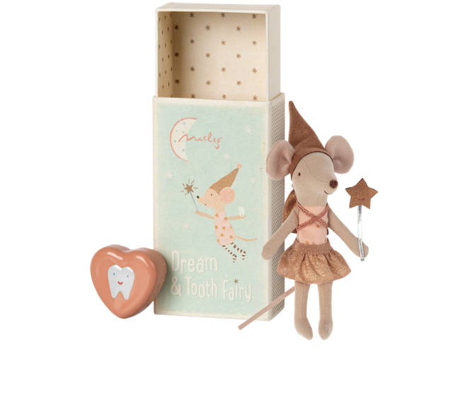 Tooth fairy Mouse in Matchbox