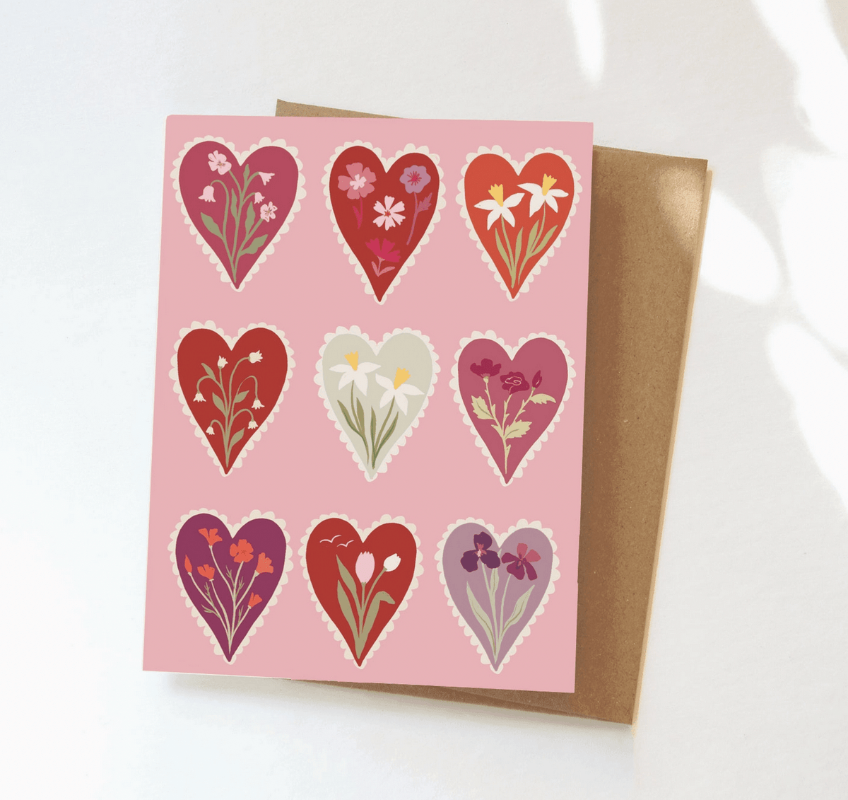 Valentine Hearts Greeting Card - Flea Boutiques