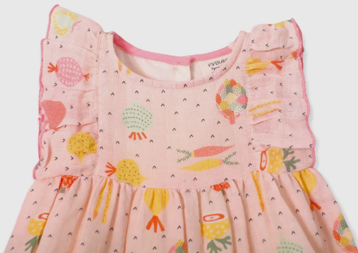 Veggie Ruffle Short Romper - Flea Boutiques