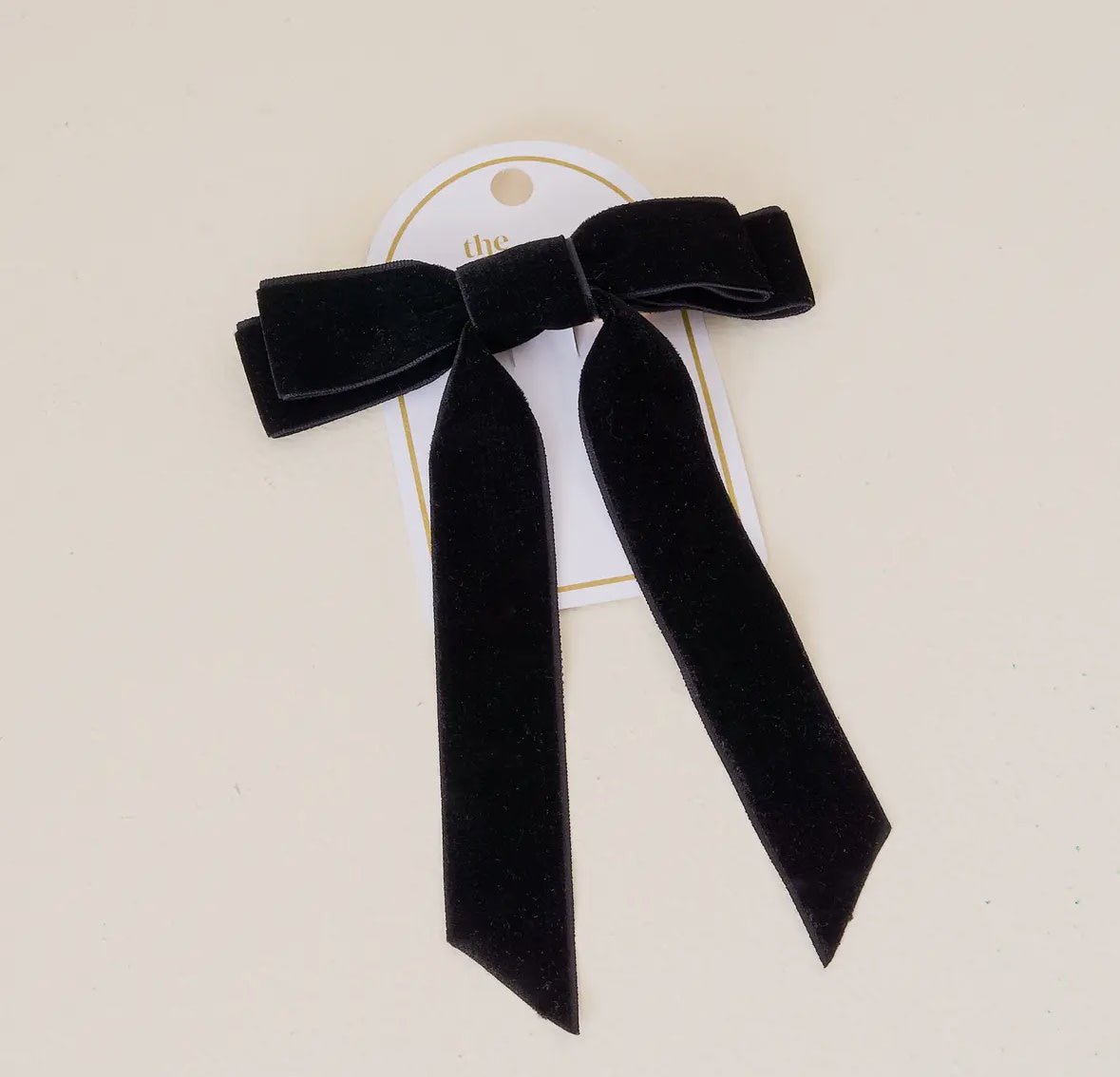 Velvet Hair Bow - Flea Boutiques