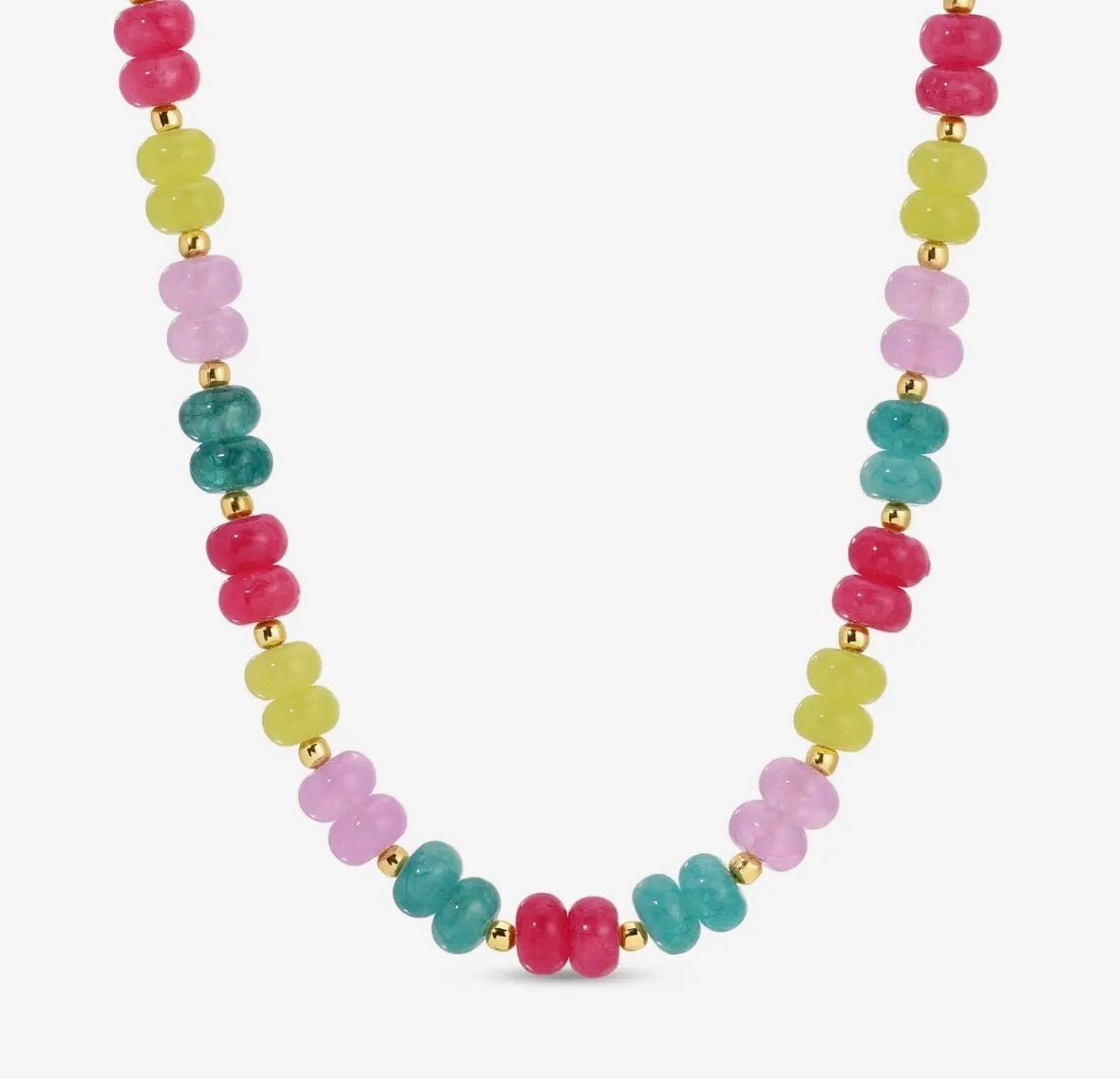Vibrant Stone Necklace - Flea Boutiques