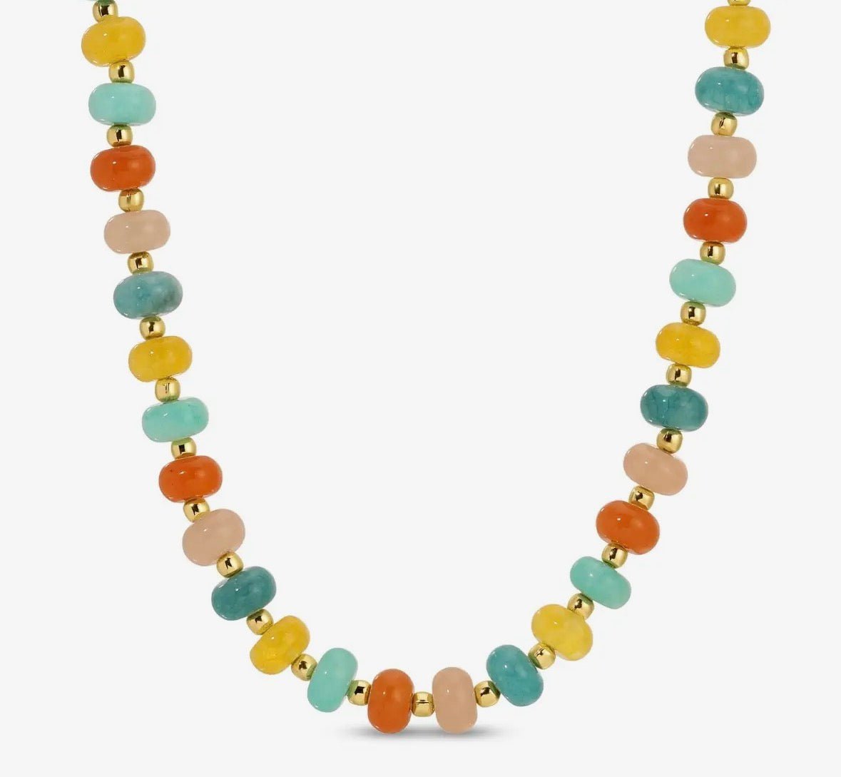 Vibrant Stone Necklace - Flea Boutiques