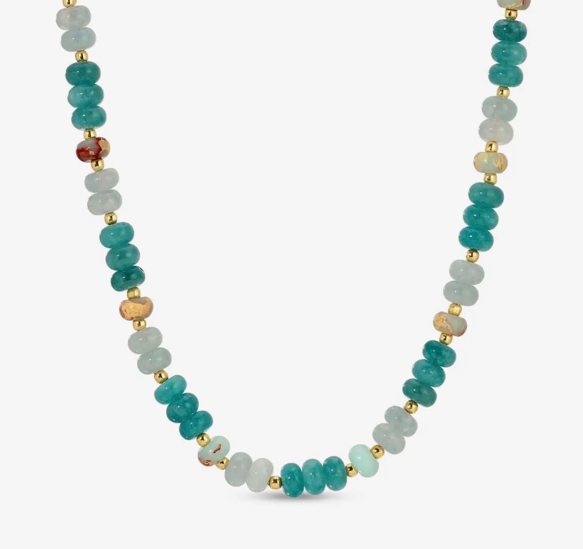 Vibrant Stone Necklace - Flea Boutiques