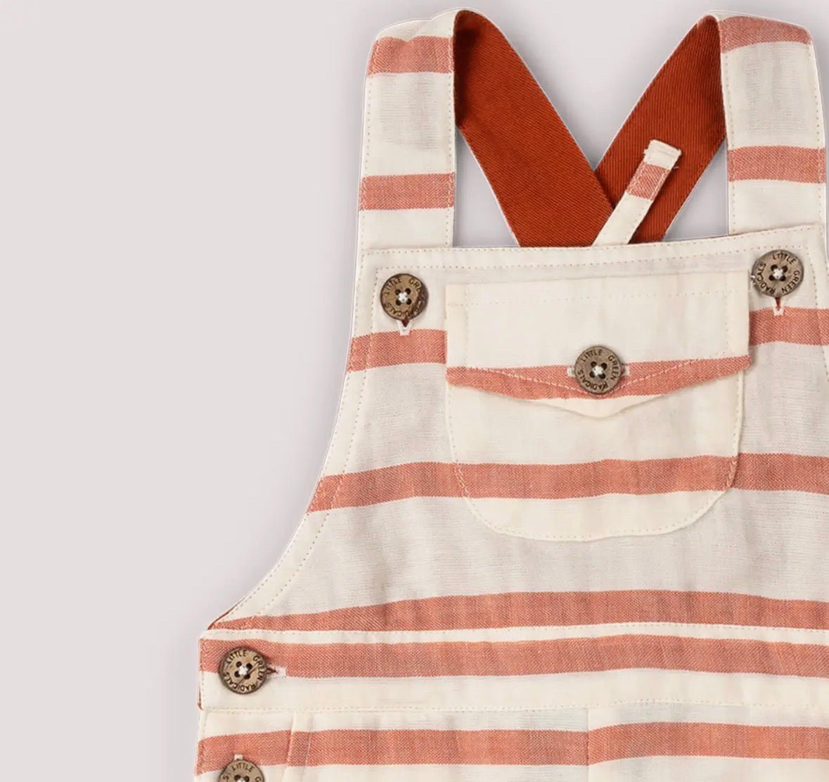 Vintage Red Stripe Dungarees - Flea Boutiques