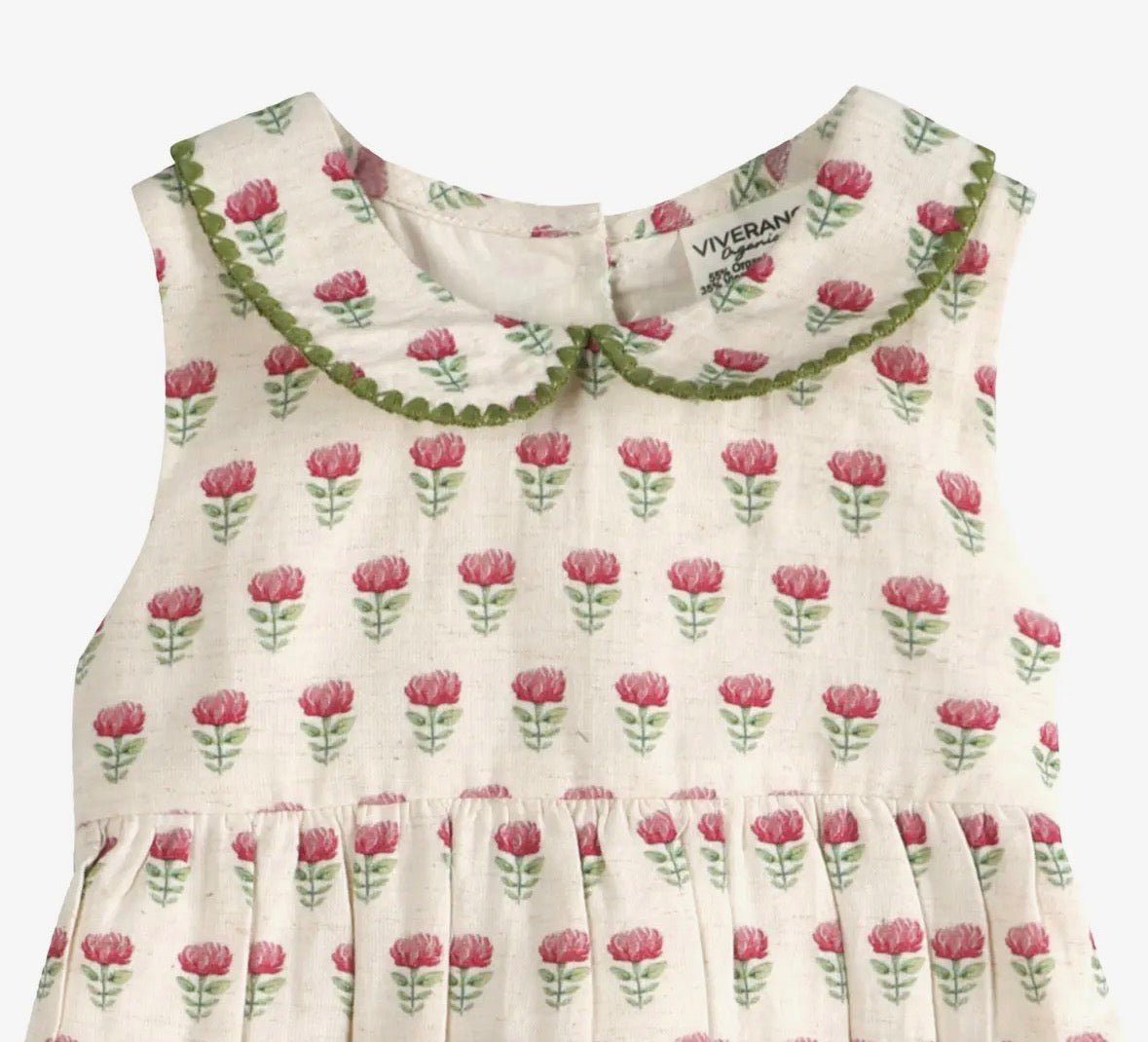 Viverano Mia Block Floral Dress + Bloomers - Flea Boutiques