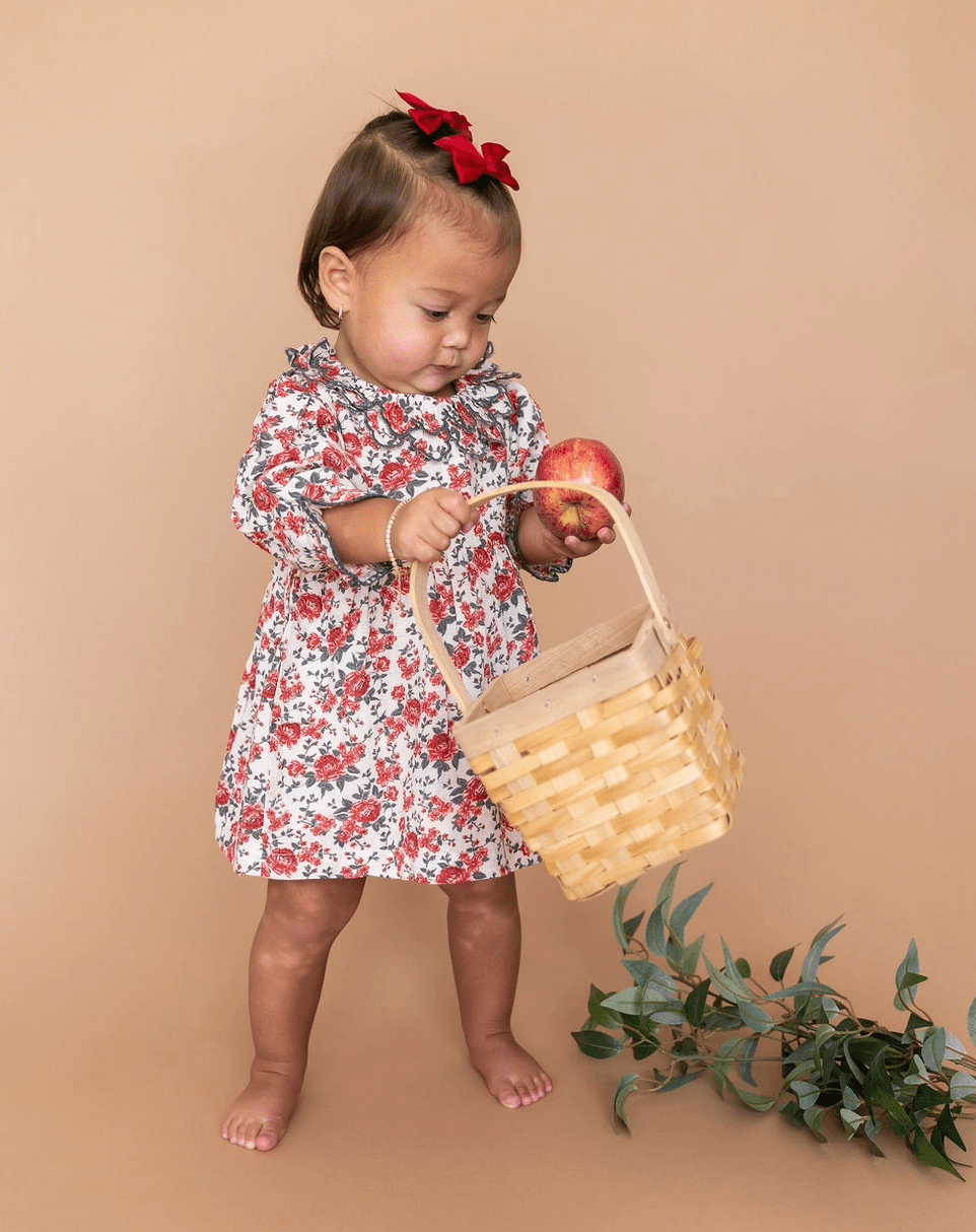 Viverano Organics Amour Rose Dress + Bloomer - Flea Boutiques