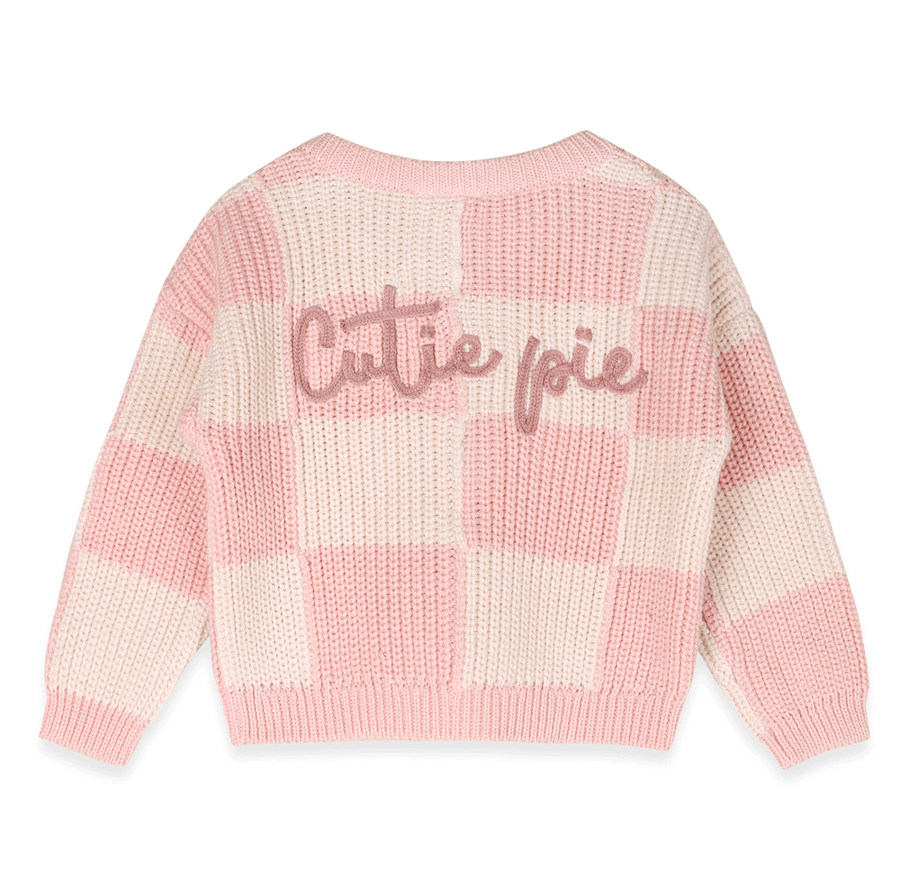 Viverano Organics Cutie Pie Checkered Pullover