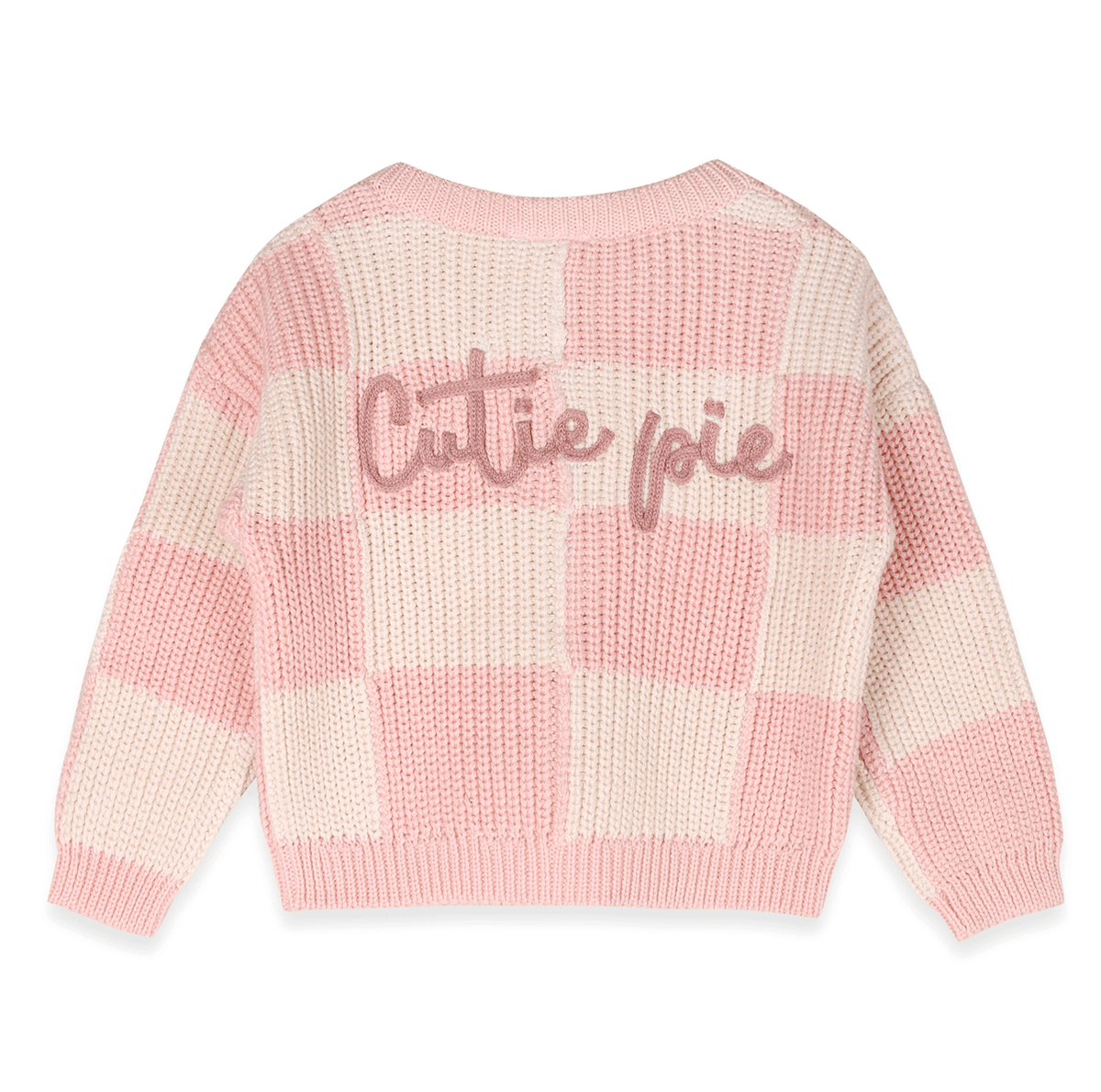 Viverano Organics Cutie Pie Checkered Pullover - Flea Boutiques