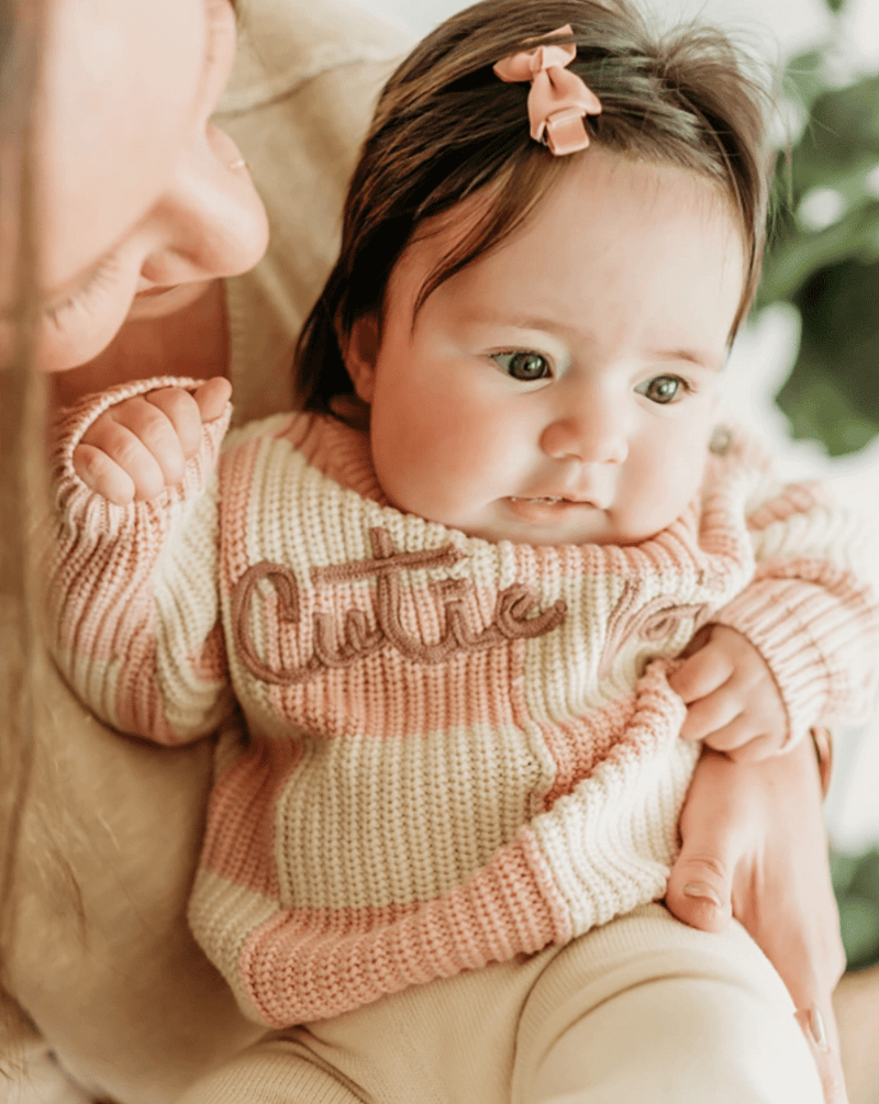Viverano Organics Cutie Pie Checkered Pullover - Flea Boutiques