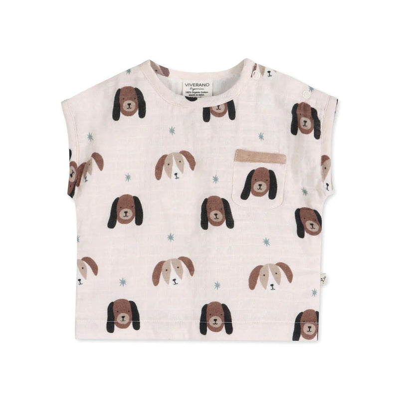 Viverano Organics Doggies Top + Shorts Set - Flea Boutiques