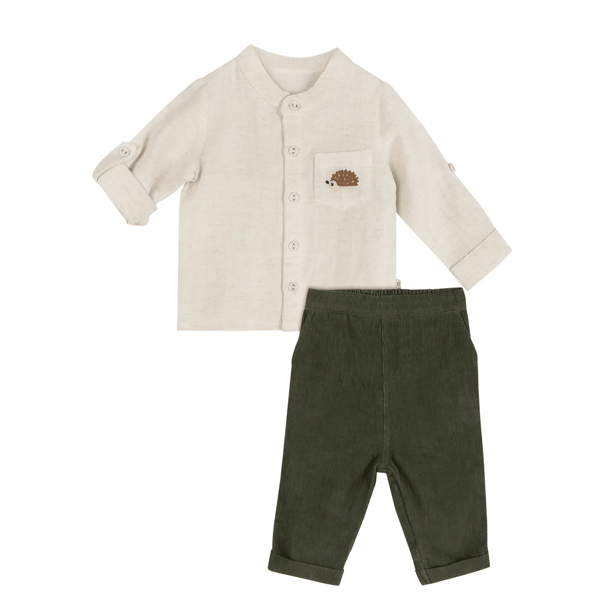Viverano Organics Felix Shirt + Corduroy Pant - Flea Boutiques