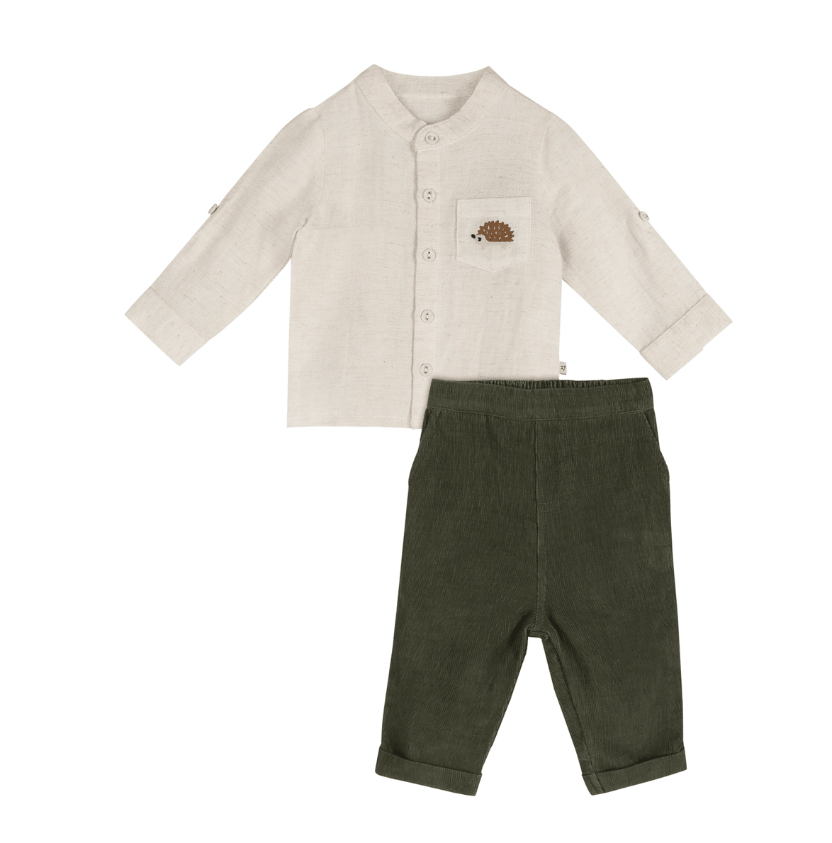 Viverano Organics Felix Shirt + Corduroy Pant - Flea Boutiques
