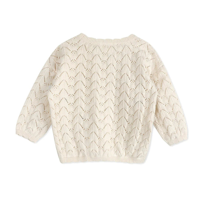 Viverano Organics Hazel Floral Textured Cardigan - Flea Boutiques