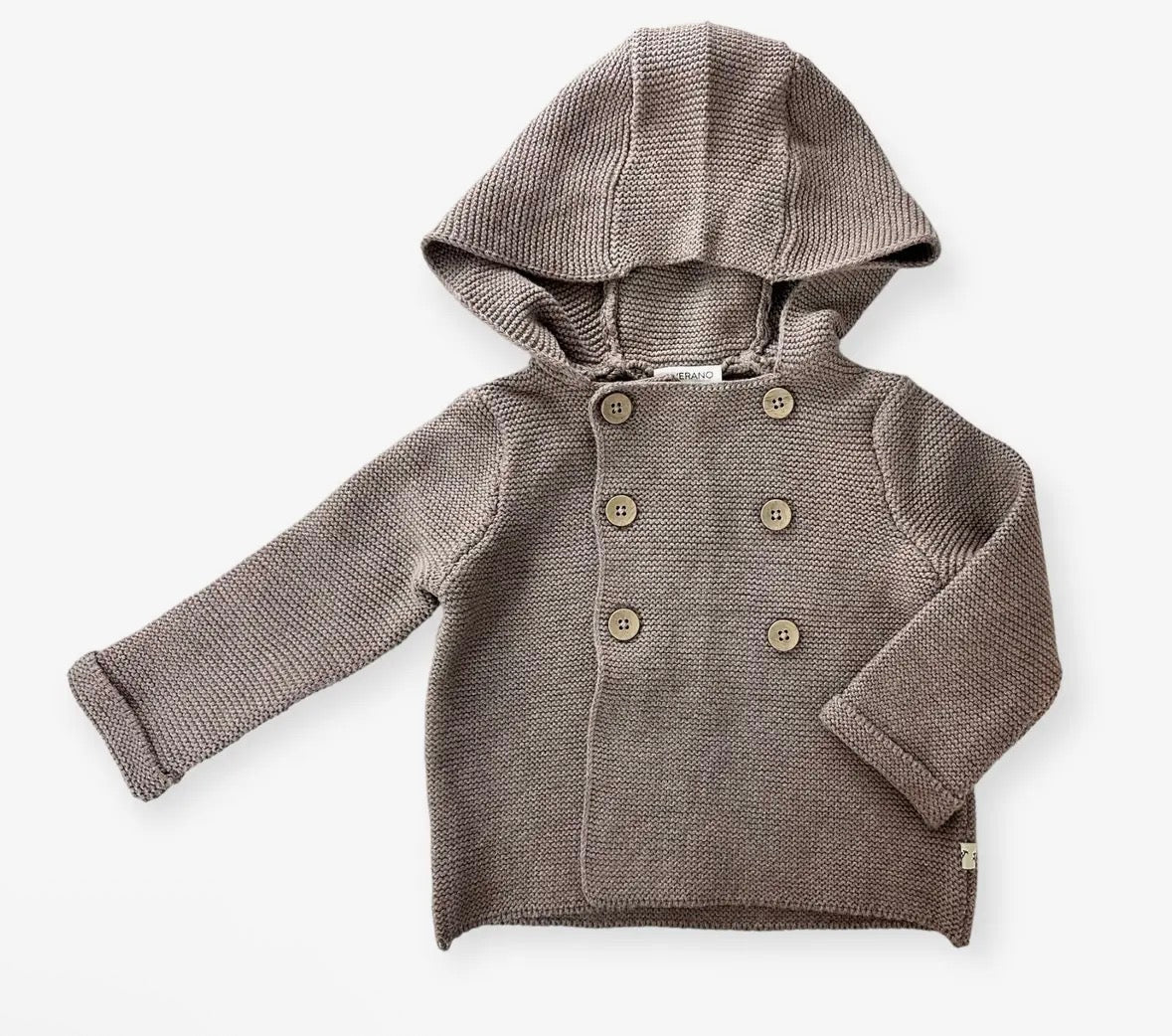 Viverano Organics Hooded Double Button Jacket - Flea Boutiques
