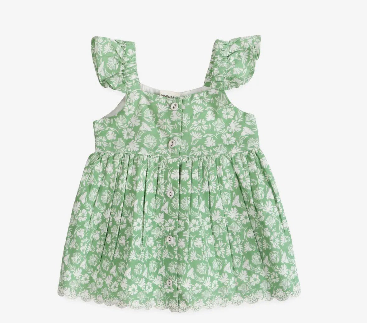 Viverano Organics Ivy Embroidered Dress + Bloomers - Flea Boutiques