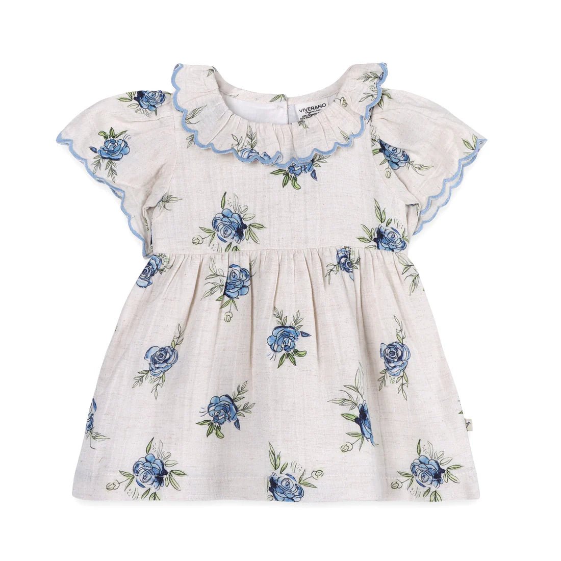 Viverano Organics Katarina Floral Dress - Flea Boutiques