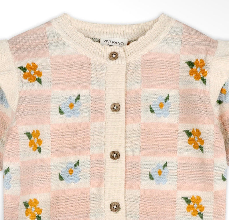 Viverano Organics Mia Bouquet Cardi - Flea Boutiques