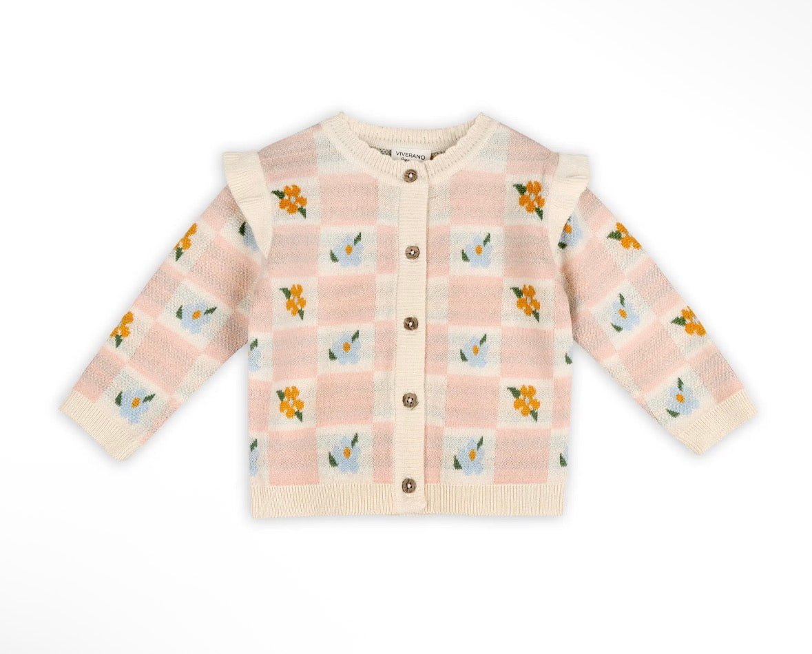 Viverano Organics Mia Bouquet Cardi - Flea Boutiques