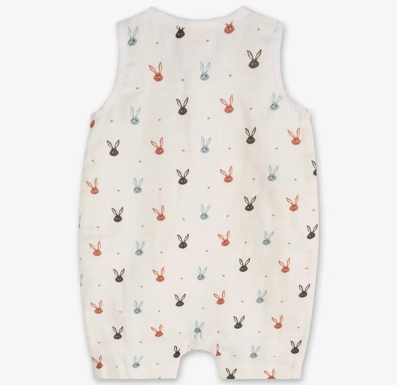 Viverano Organics Mini Bunnies Short Romper - Flea Boutiques