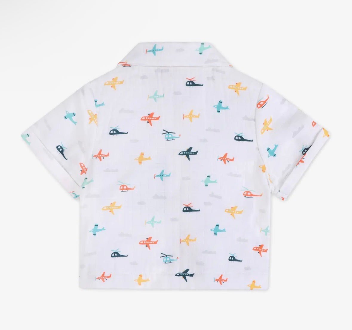 Viverano Organics Planes Shirt + Shorts Set - Flea Boutiques