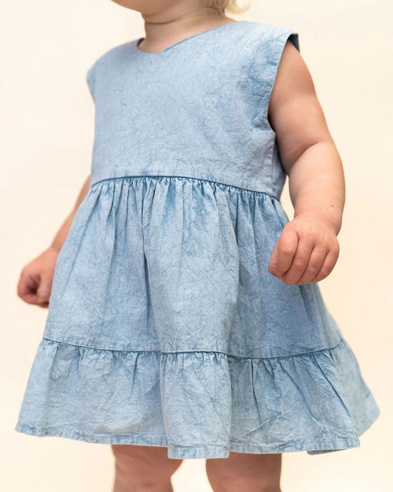 Viverano Organics River Denim Washed Dress - Flea Boutiques