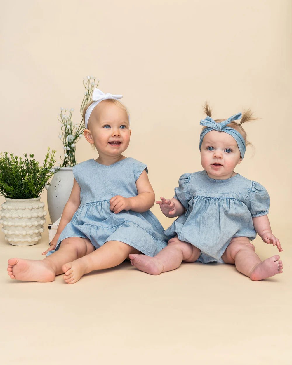 Viverano Organics River Denim Washed Dress - Flea Boutiques