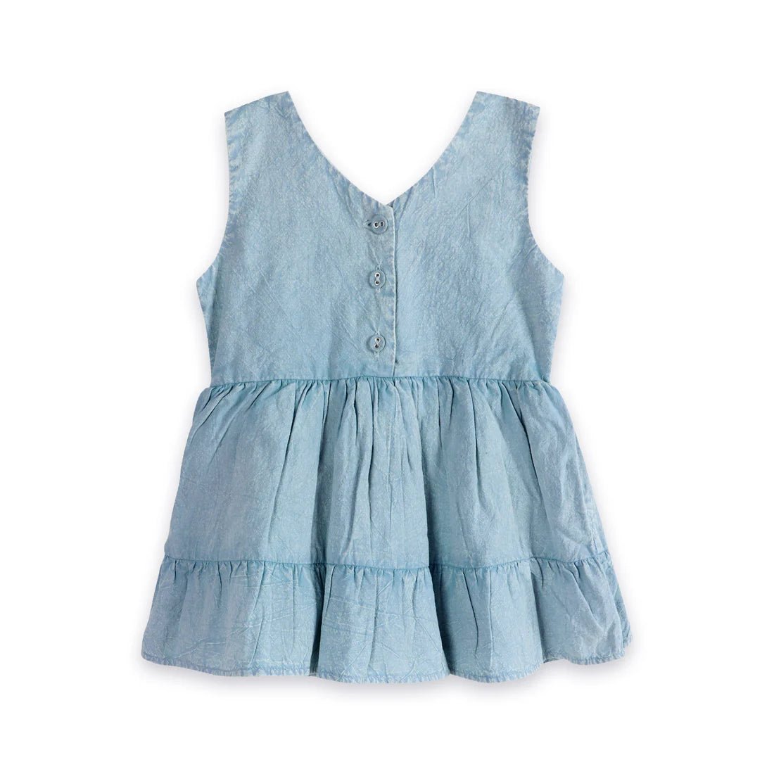 Viverano Organics River Denim Washed Dress - Flea Boutiques