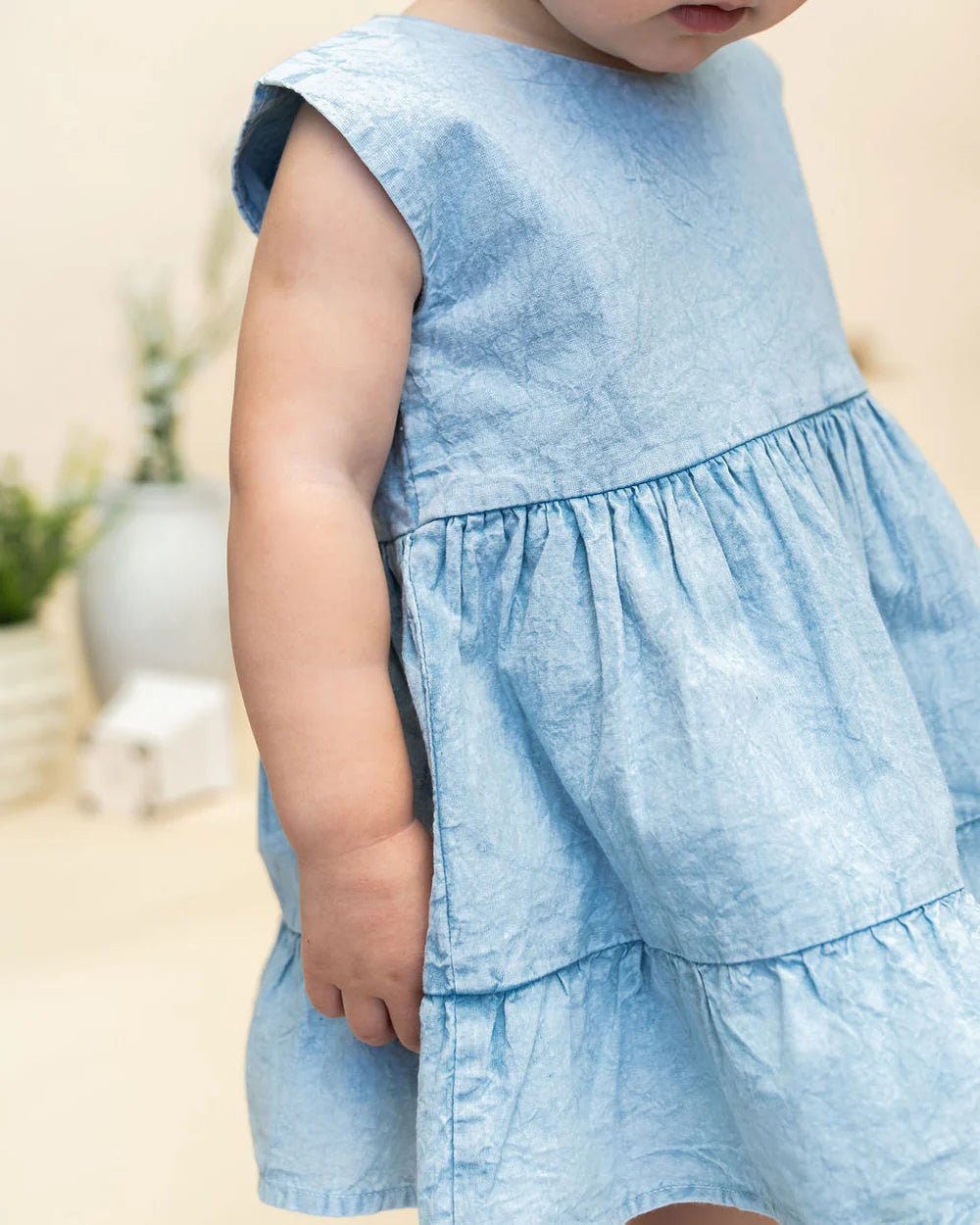 Viverano Organics River Denim Washed Dress - Flea Boutiques