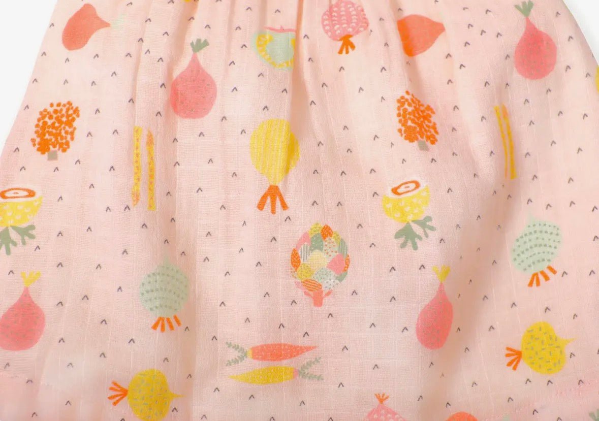 Viverano Organics Veggie Baby Dress + Bloomers - Flea Boutiques