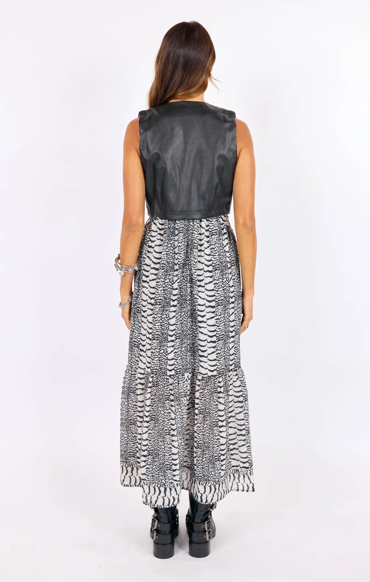 Vroom Vegan Leather Vest - Flea Boutiques