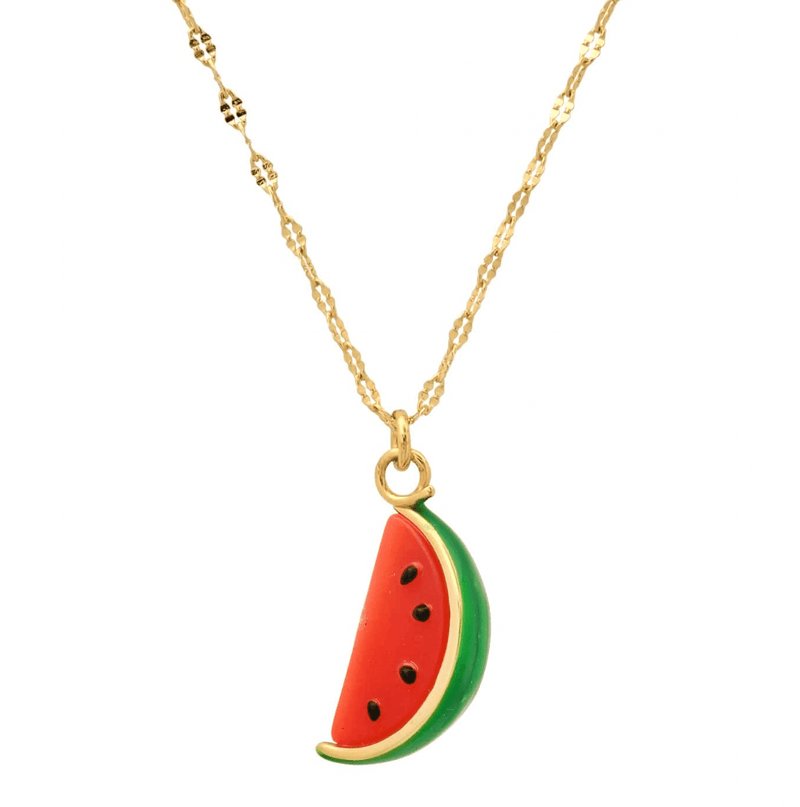 Watermelon Fruit Necklace - Flea Boutiques