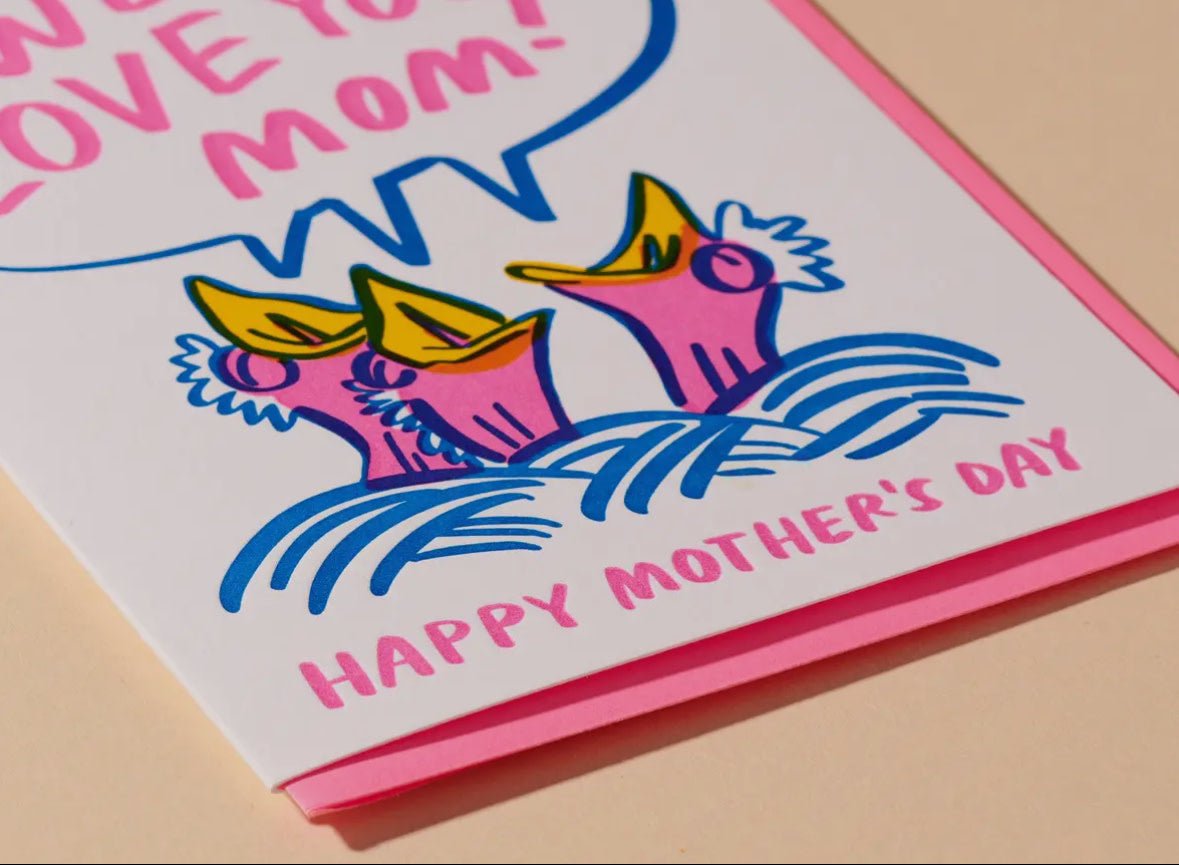We Love You Mom Card - Flea Boutiques