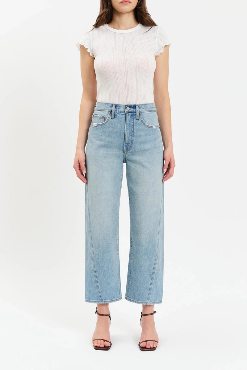 Westward High Rise Barrel Jean - Flea Boutiques