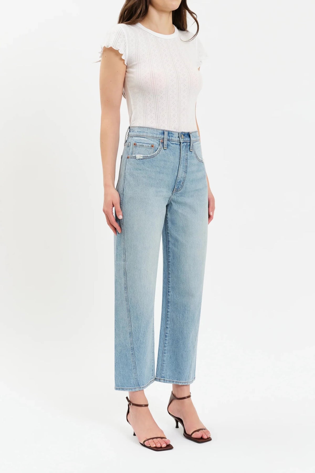 Westward High Rise Barrel Jean - Flea Boutiques