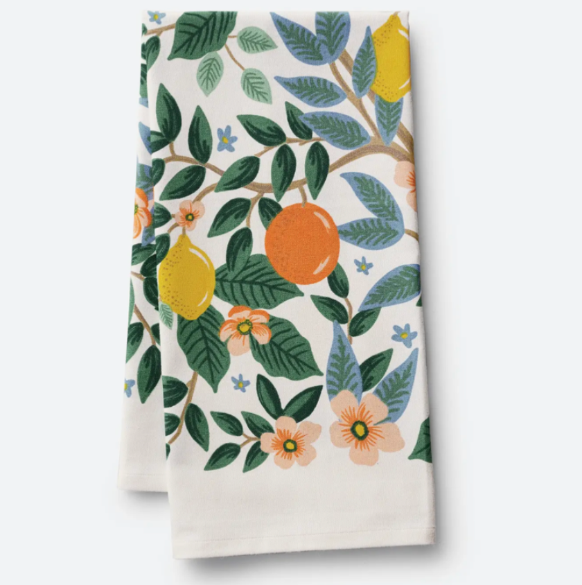 Rifle Paper Co. Citrus Grove Tea Towel